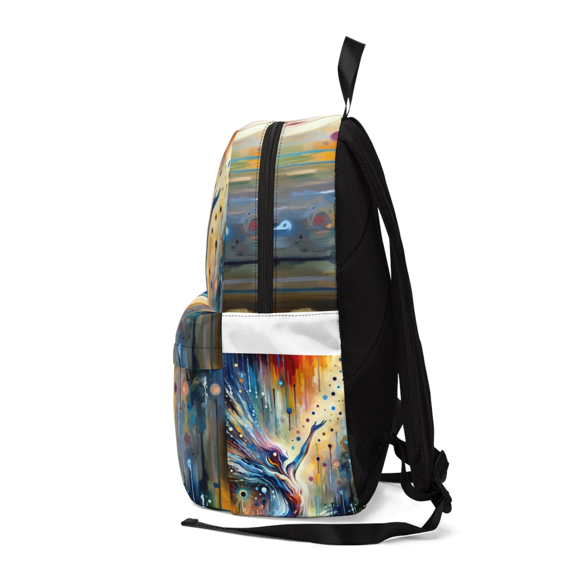 Journey Embrace Tachism Unisex Classic Backpack - ATUH.ART