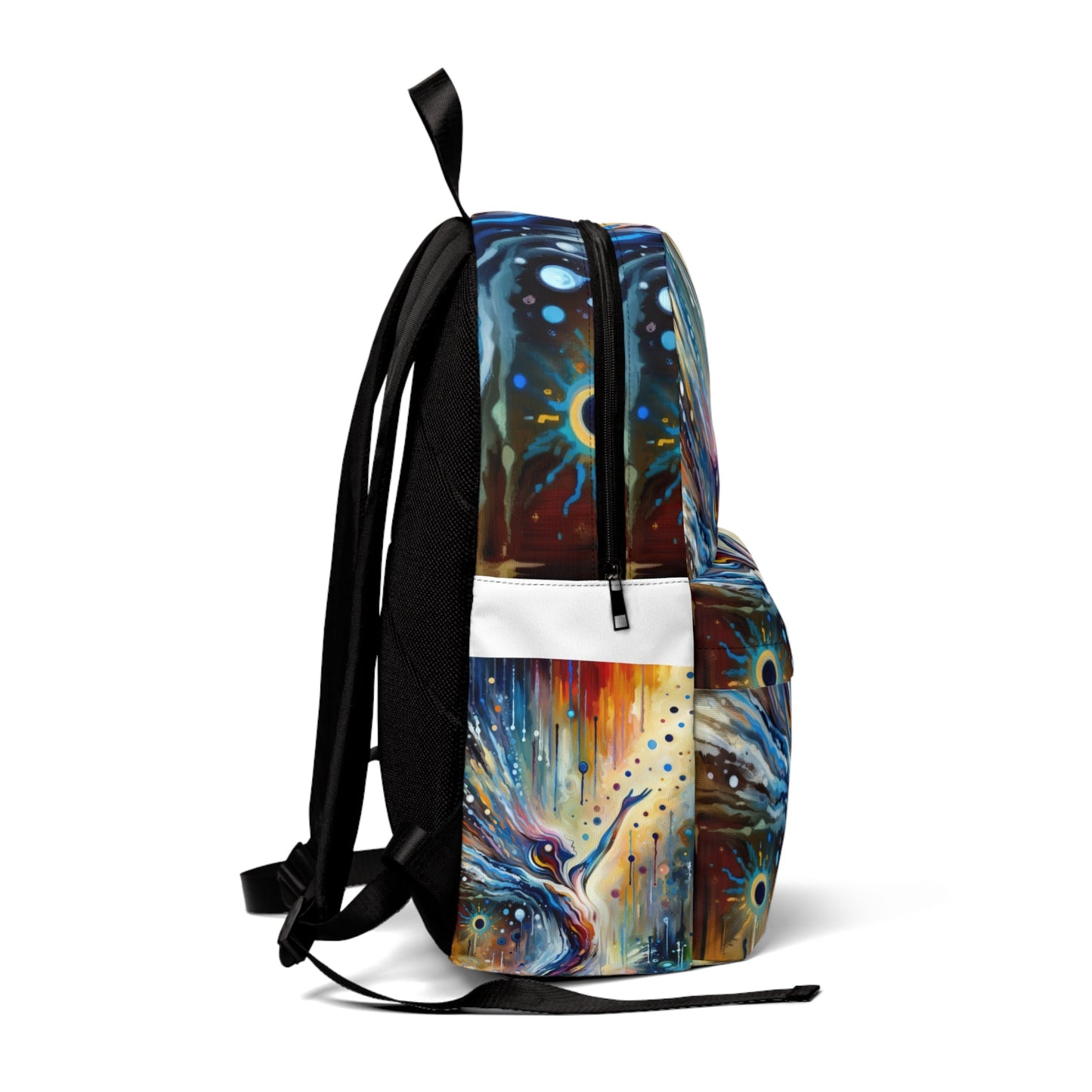 Journey Embrace Tachism Unisex Classic Backpack - ATUH.ART