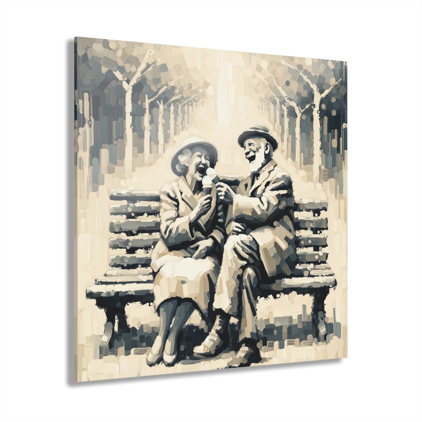 Joyful Companionship Serenity Acrylic Prints (French Cleat Hanging) - ATUH.ART