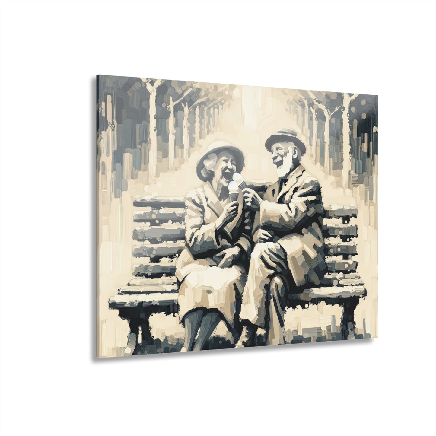 Joyful Companionship Serenity Acrylic Prints (French Cleat Hanging) - ATUH.ART