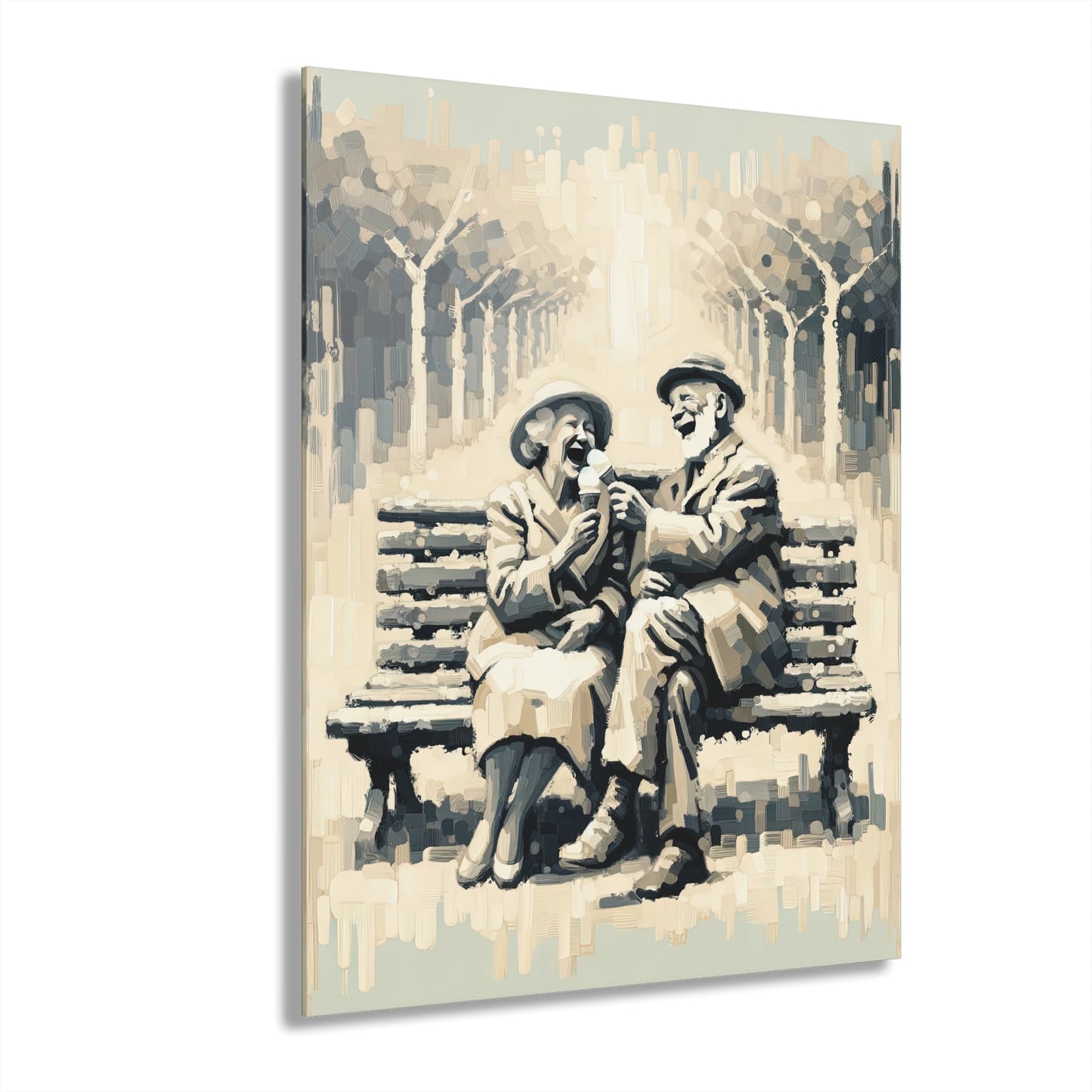 Joyful Companionship Serenity Acrylic Prints (French Cleat Hanging) - ATUH.ART