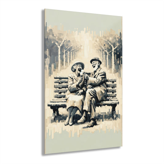 Joyful Companionship Serenity Acrylic Prints (French Cleat Hanging) - ATUH.ART