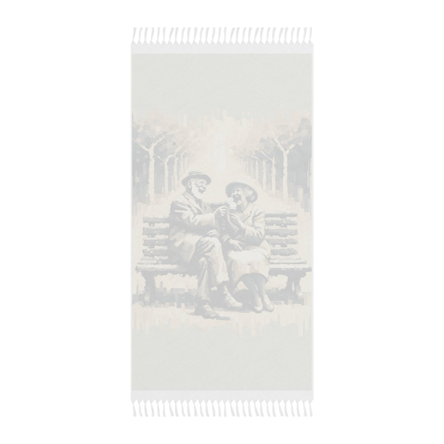Joyful Companionship Serenity Boho Beach Cloth - ATUH.ART