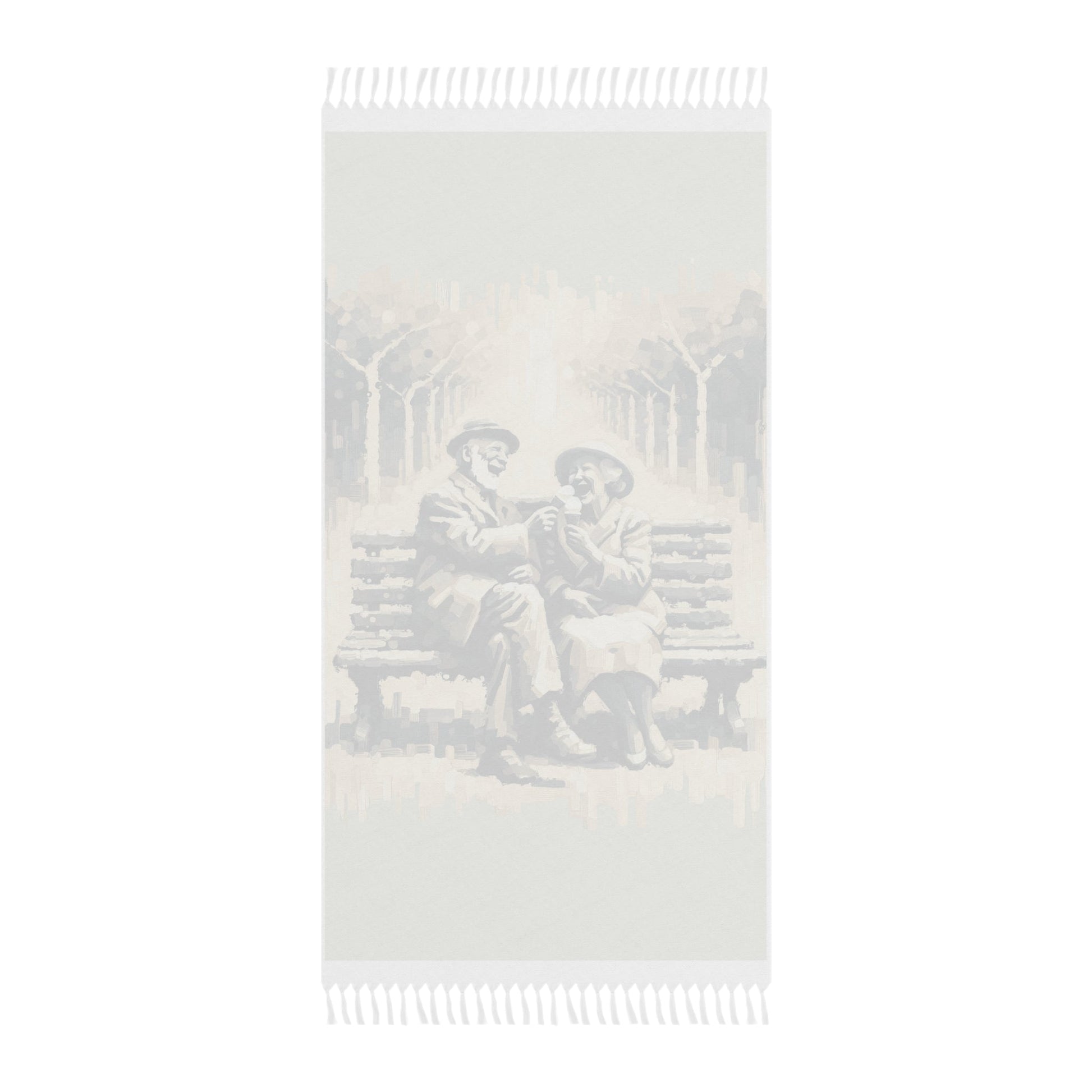 Joyful Companionship Serenity Boho Beach Cloth - ATUH.ART