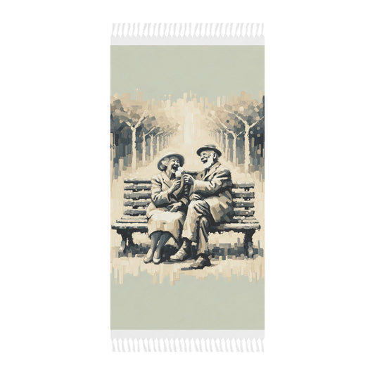 Joyful Companionship Serenity Boho Beach Cloth - ATUH.ART
