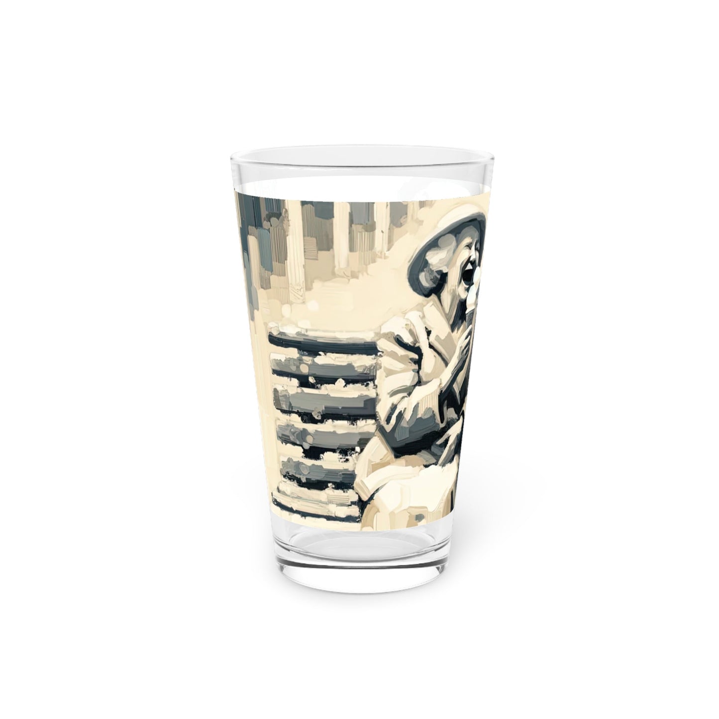 Joyful Companionship Serenity Pint Glass, 16oz - ATUH.ART