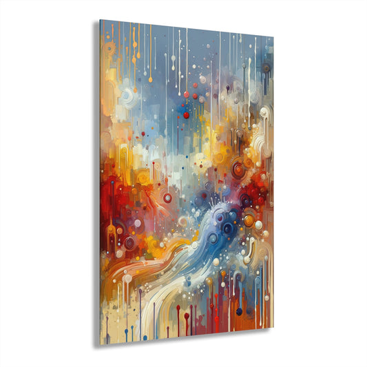 Joyous Effortless Exhale Acrylic Prints (French Cleat Hanging) - ATUH.ART