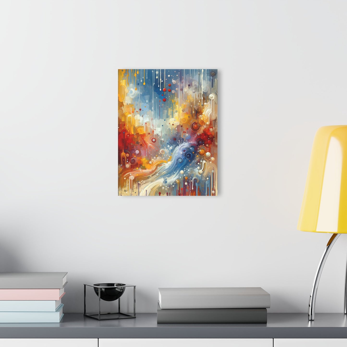 Joyous Effortless Exhale Acrylic Prints (French Cleat Hanging) - ATUH.ART