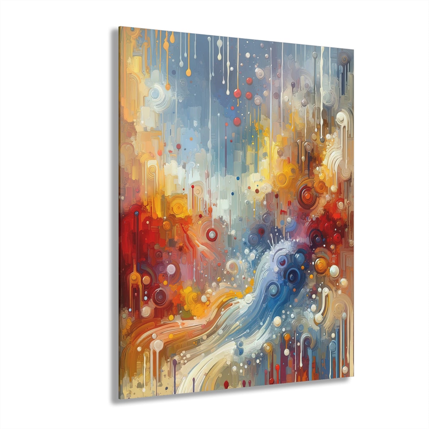 Joyous Effortless Exhale Acrylic Prints (French Cleat Hanging) - ATUH.ART