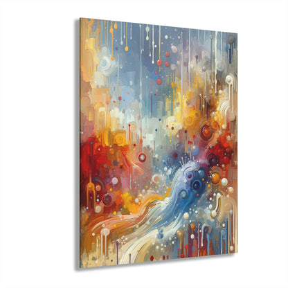 Joyous Effortless Exhale Acrylic Prints (French Cleat Hanging) - ATUH.ART