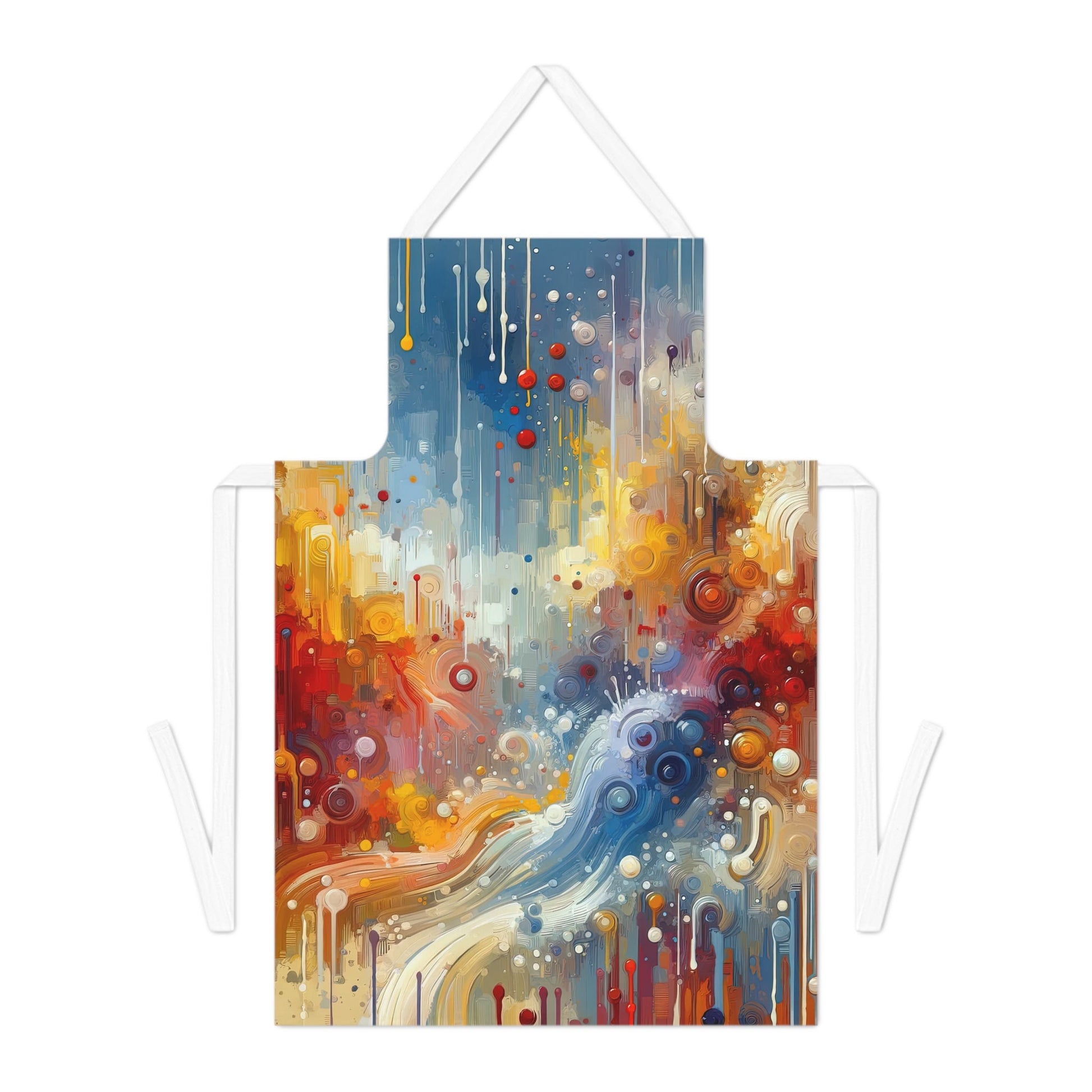 Joyous Effortless Exhale Adult Apron (AOP) - ATUH.ART