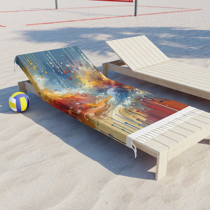 Joyous Effortless Exhale Boho Beach Cloth - ATUH.ART