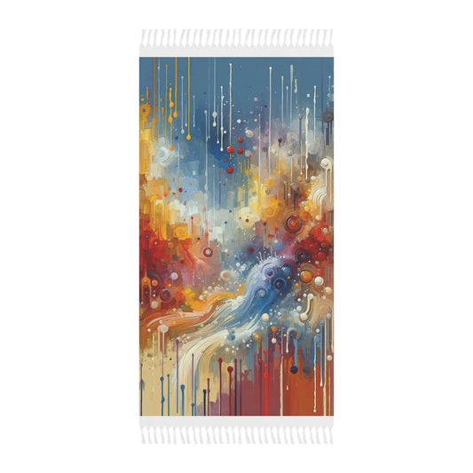 Joyous Effortless Exhale Boho Beach Cloth - ATUH.ART