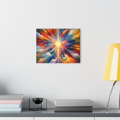 Kaleidoscopic Tachism Breath Acrylic Prints (French Cleat Hanging) - ATUH.ART
