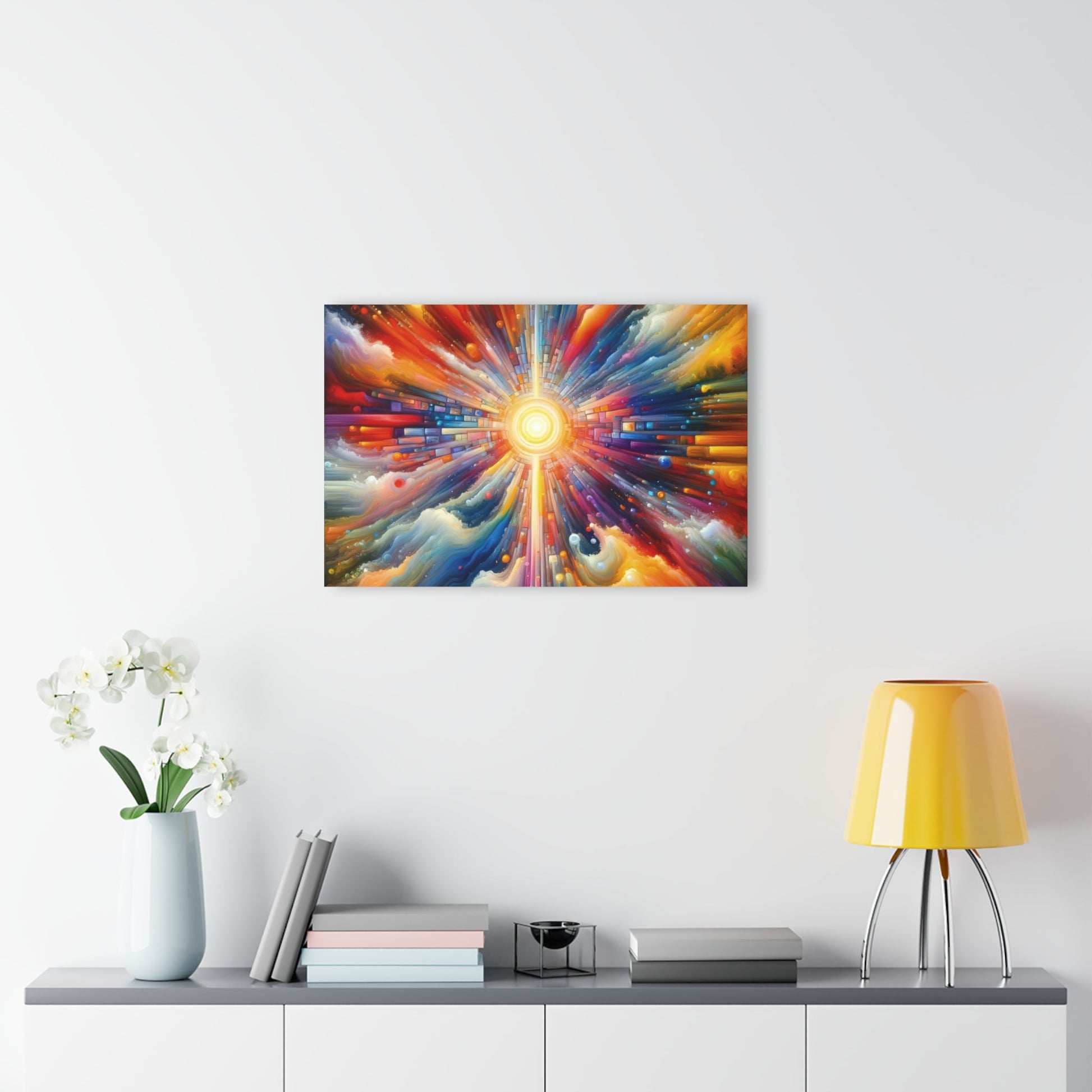 Kaleidoscopic Tachism Breath Acrylic Prints (French Cleat Hanging) - ATUH.ART