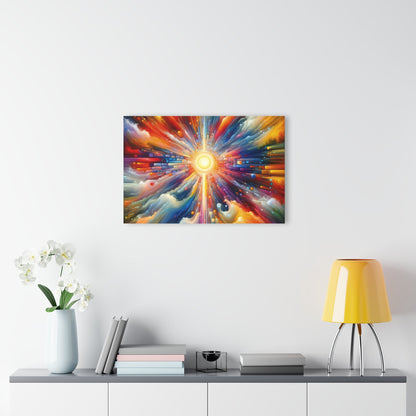 Kaleidoscopic Tachism Breath Acrylic Prints (French Cleat Hanging) - ATUH.ART