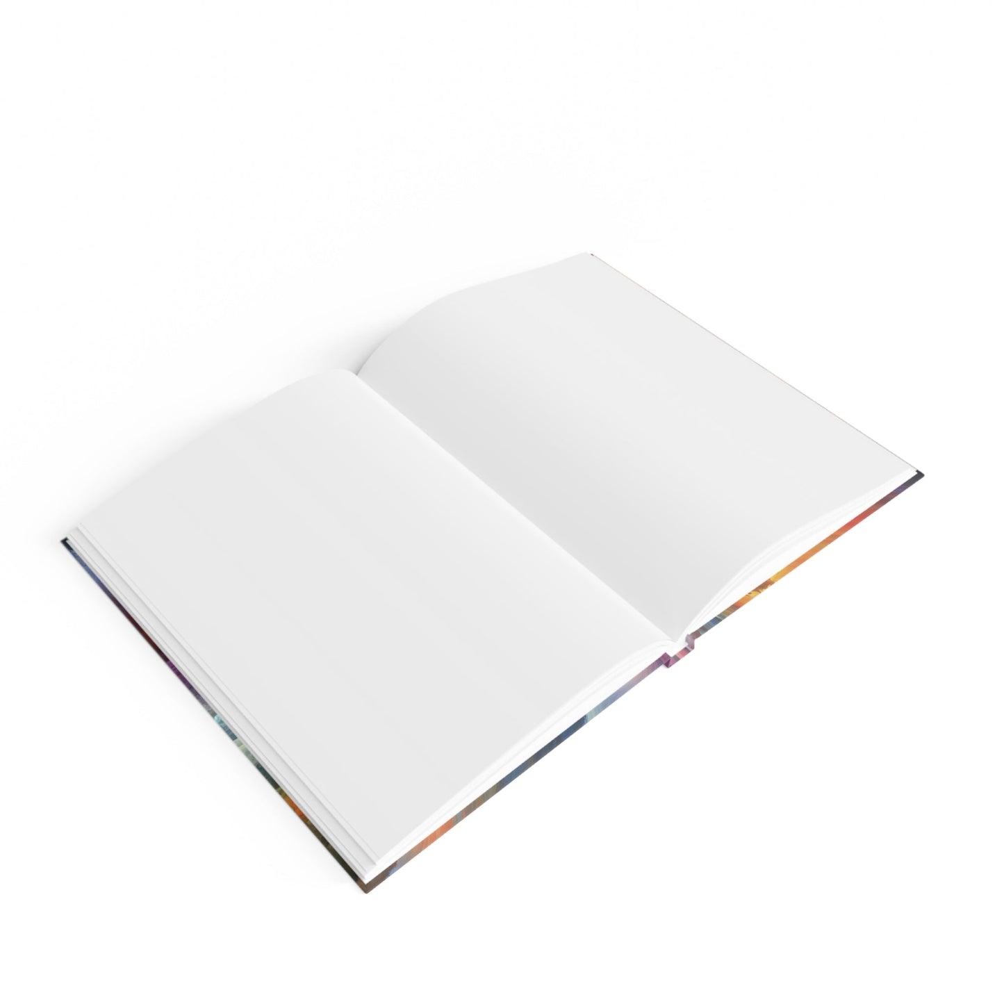 Kaleidoscopic Tachism Breath Journal - Blank - ATUH.ART