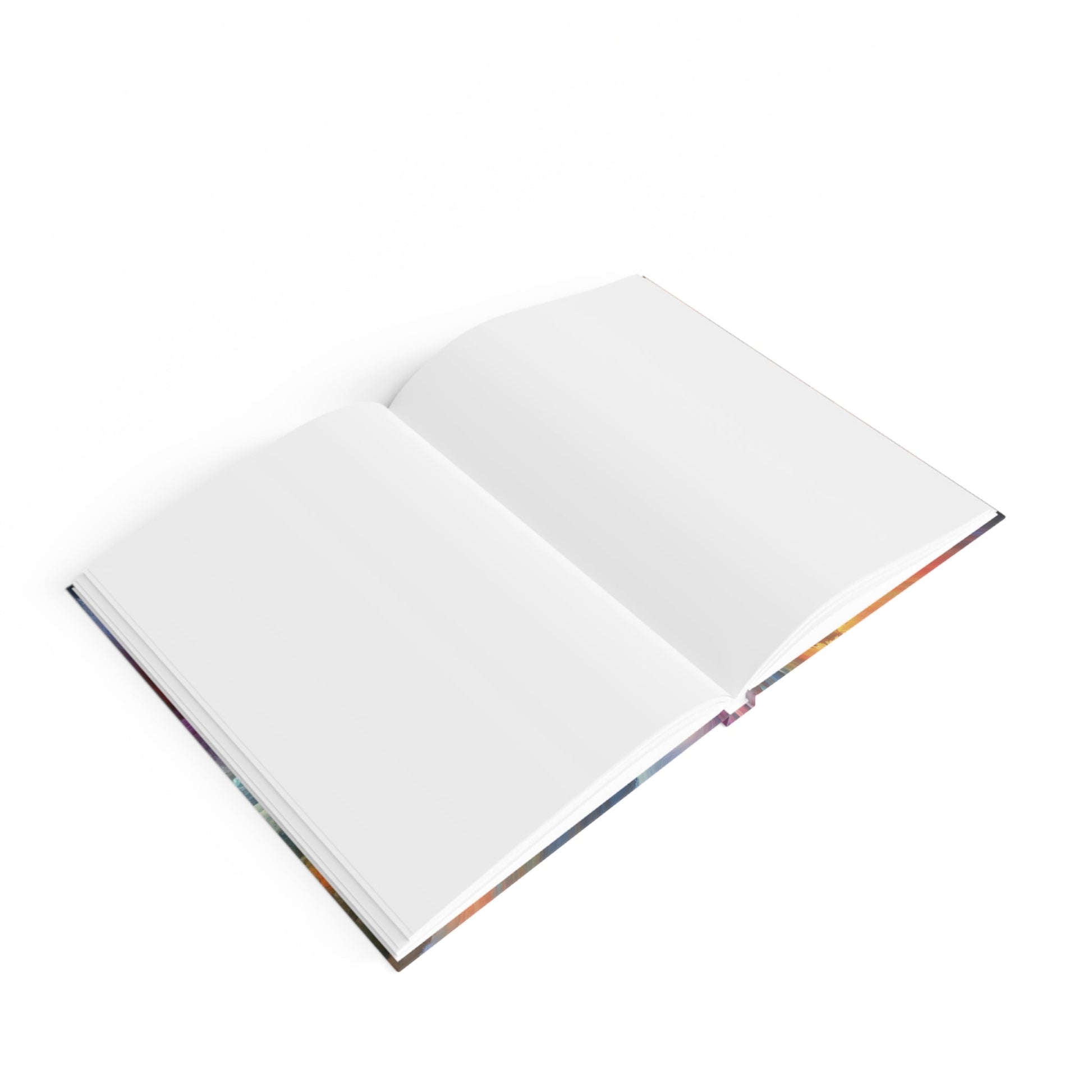 Kaleidoscopic Tachism Breath Journal - Blank - ATUH.ART