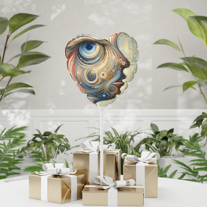Keen Nimble Embrace Balloon (Round and Heart-shaped), 11" - ATUH.ART