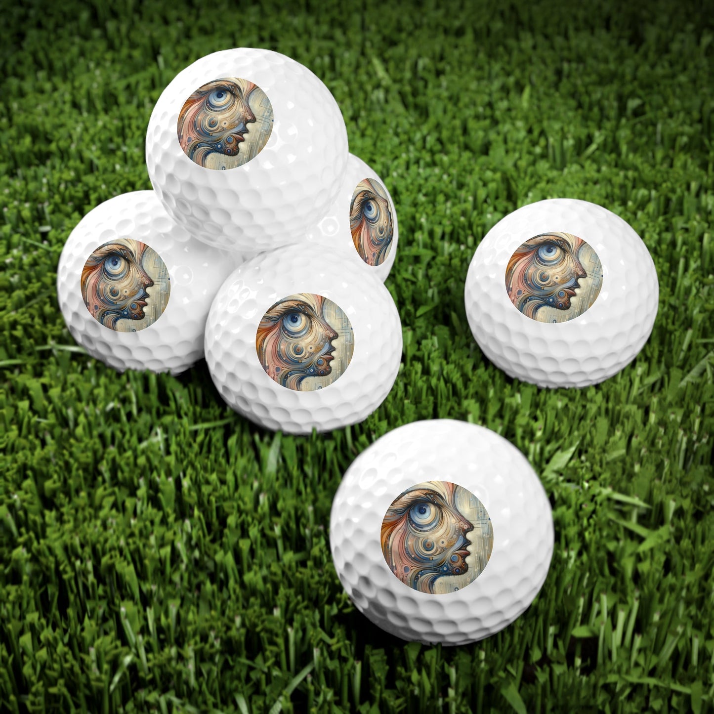 Keen Nimble Embrace Golf Balls, 6pcs - ATUH.ART