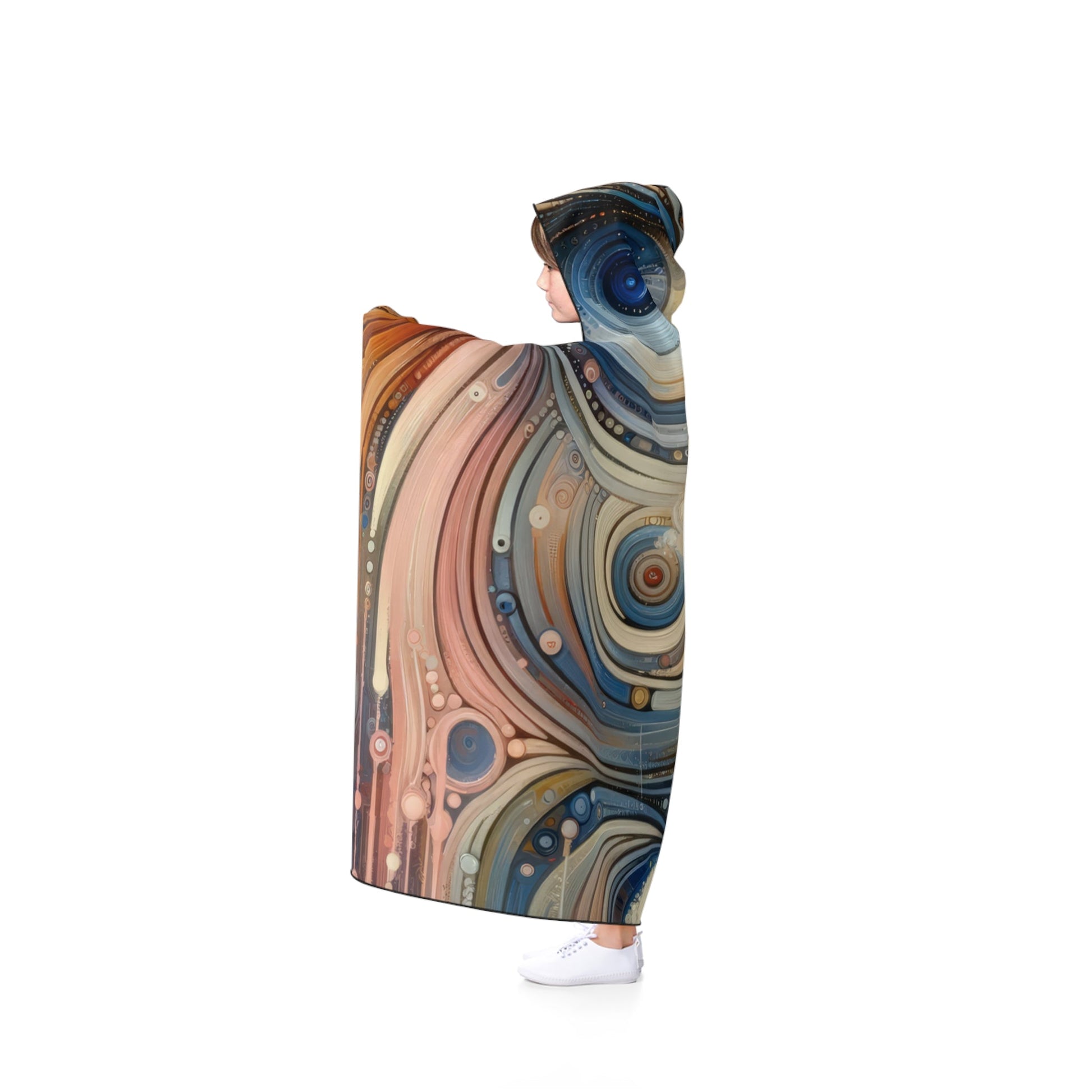 Keen Nimble Embrace Hooded Blanket - ATUH.ART