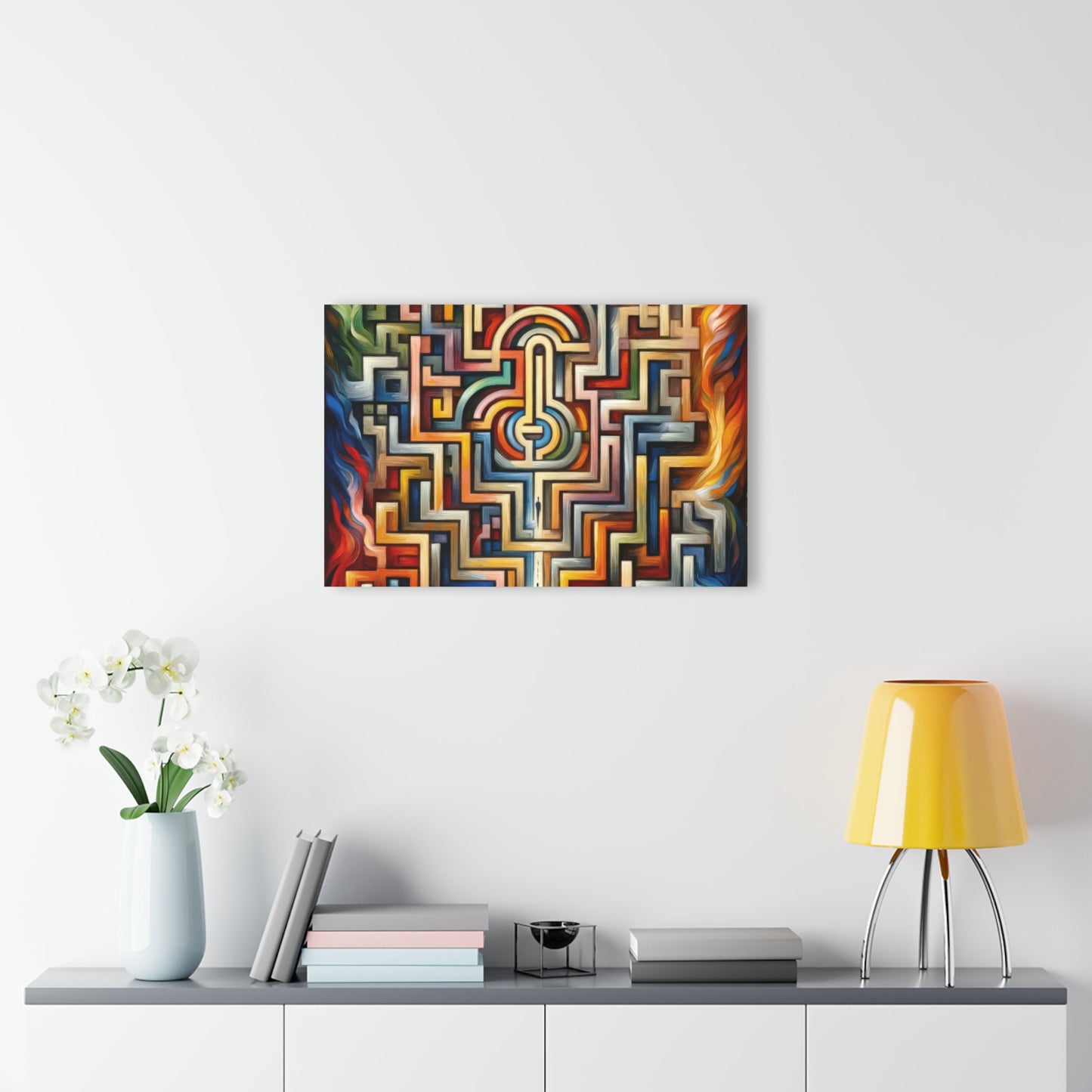 Labyrinthine Love Choices Acrylic Prints (French Cleat Hanging) - ATUH.ART