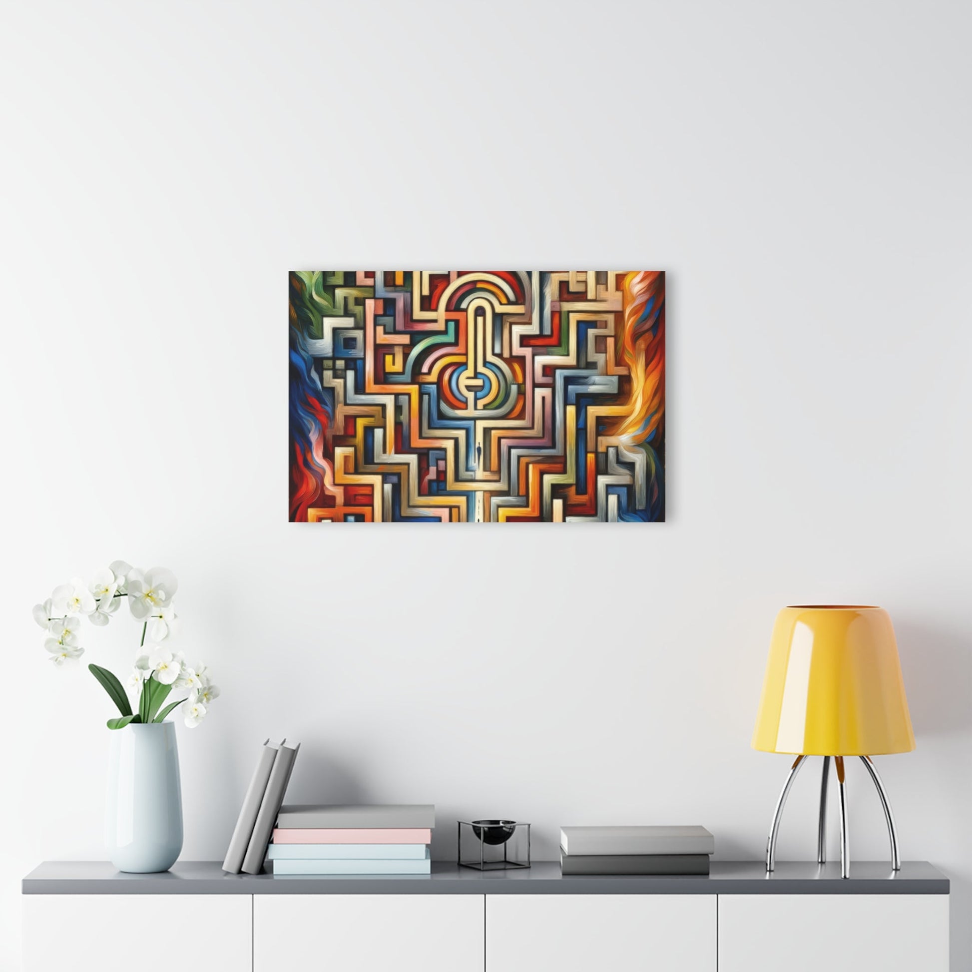 Labyrinthine Love Choices Acrylic Prints (French Cleat Hanging) - ATUH.ART