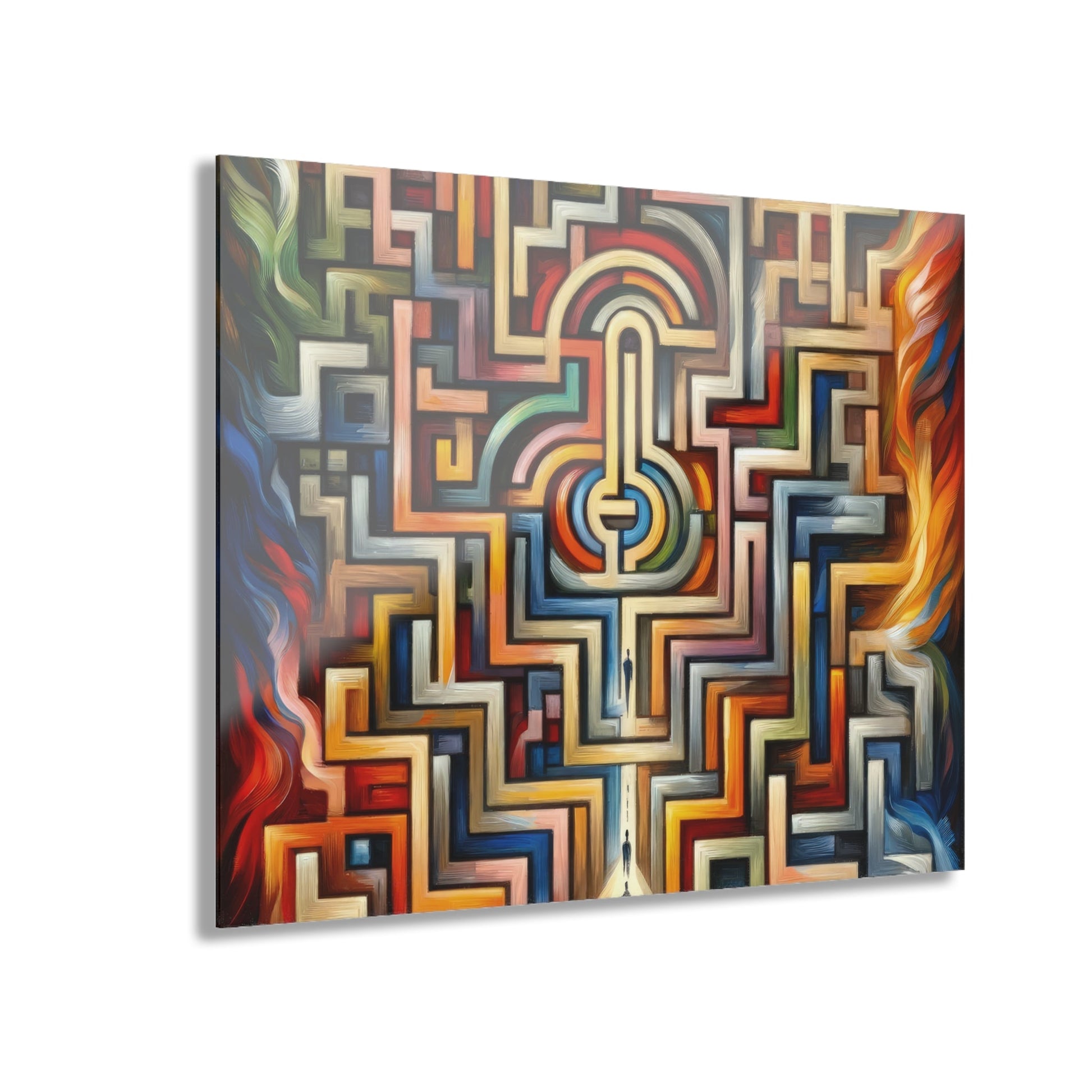 Labyrinthine Love Choices Acrylic Prints (French Cleat Hanging) - ATUH.ART