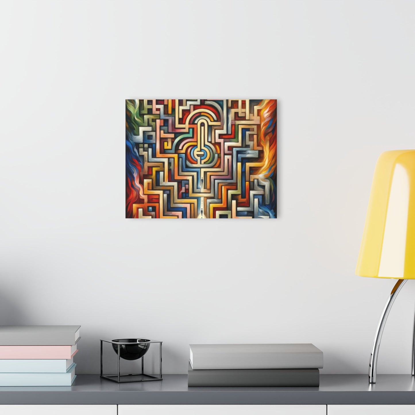 Labyrinthine Love Choices Acrylic Prints (French Cleat Hanging) - ATUH.ART