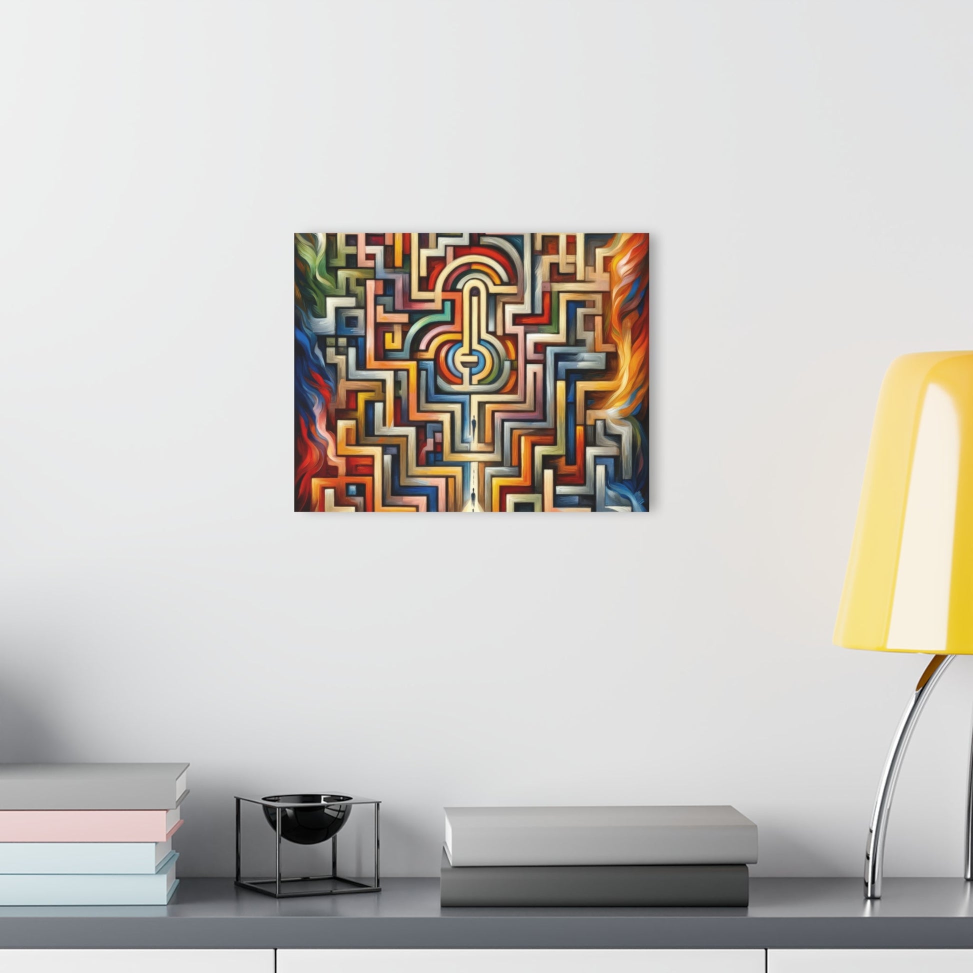 Labyrinthine Love Choices Acrylic Prints (French Cleat Hanging) - ATUH.ART