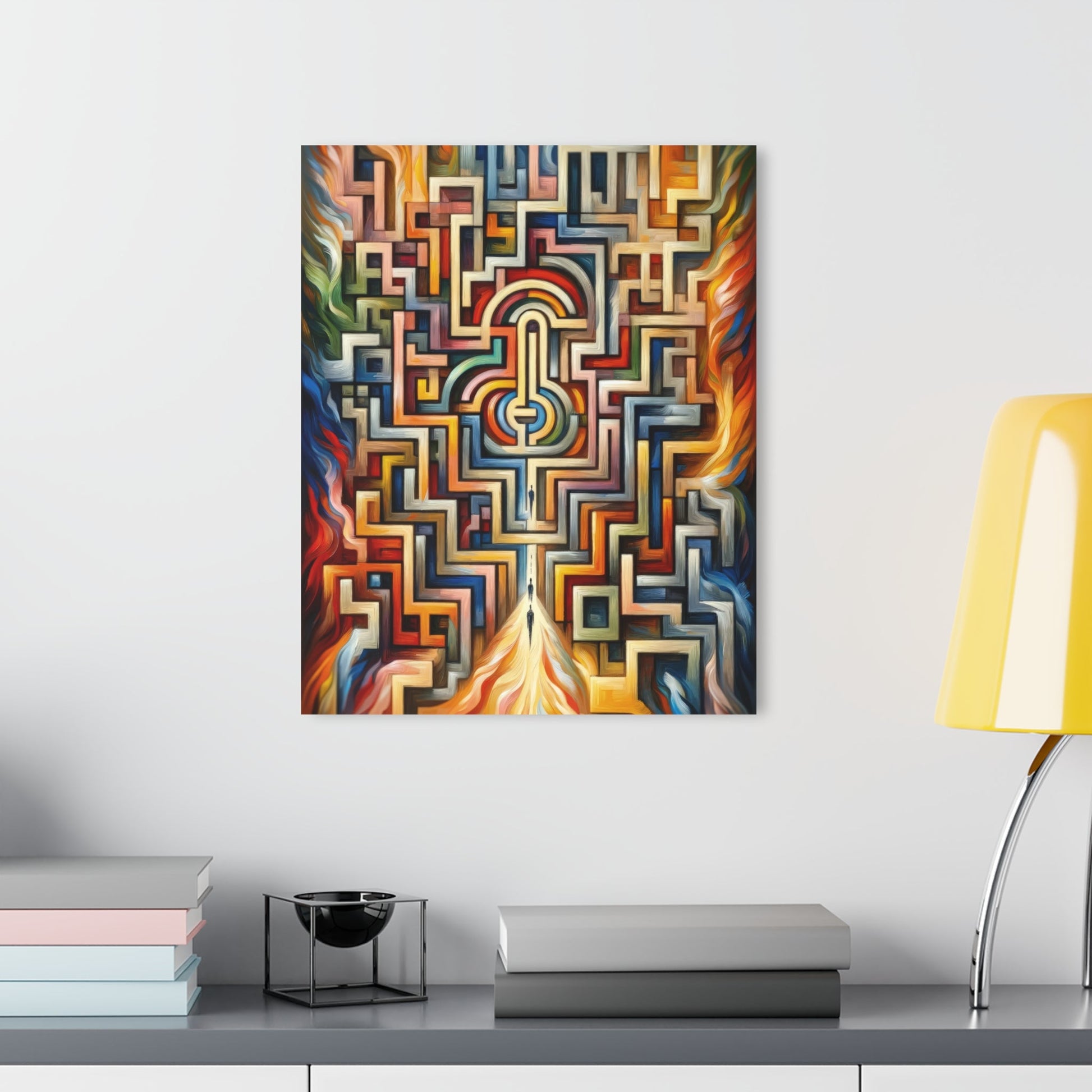 Labyrinthine Love Choices Acrylic Prints (French Cleat Hanging) - ATUH.ART