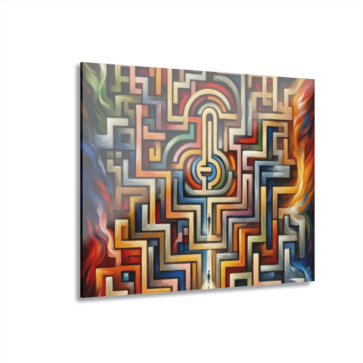 Labyrinthine Love Choices Acrylic Prints (French Cleat Hanging) - ATUH.ART