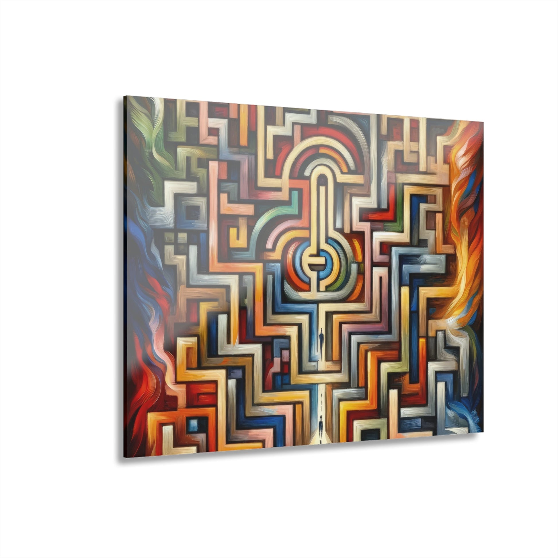 Labyrinthine Love Choices Acrylic Prints (French Cleat Hanging) - ATUH.ART