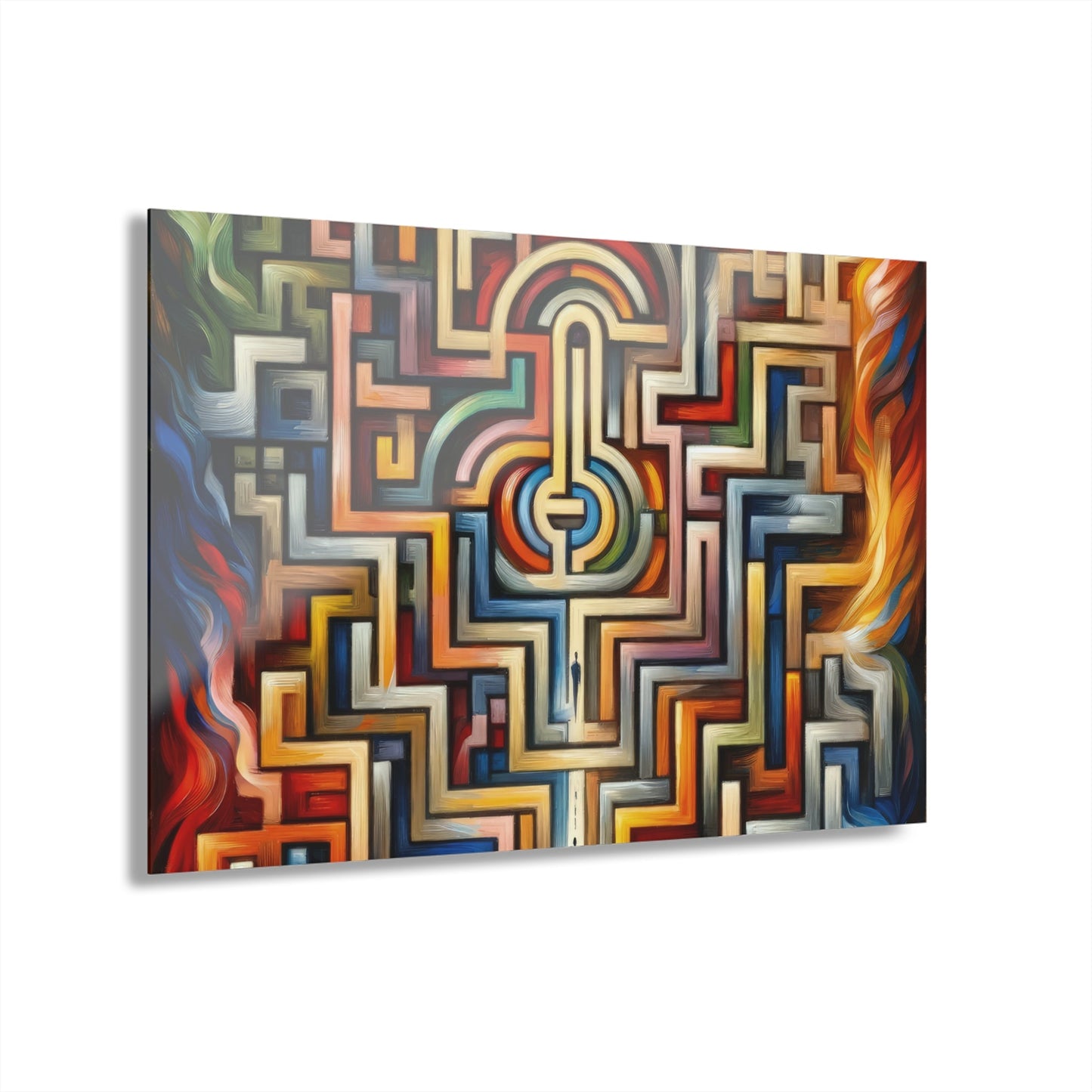 Labyrinthine Love Choices Acrylic Prints (French Cleat Hanging) - ATUH.ART