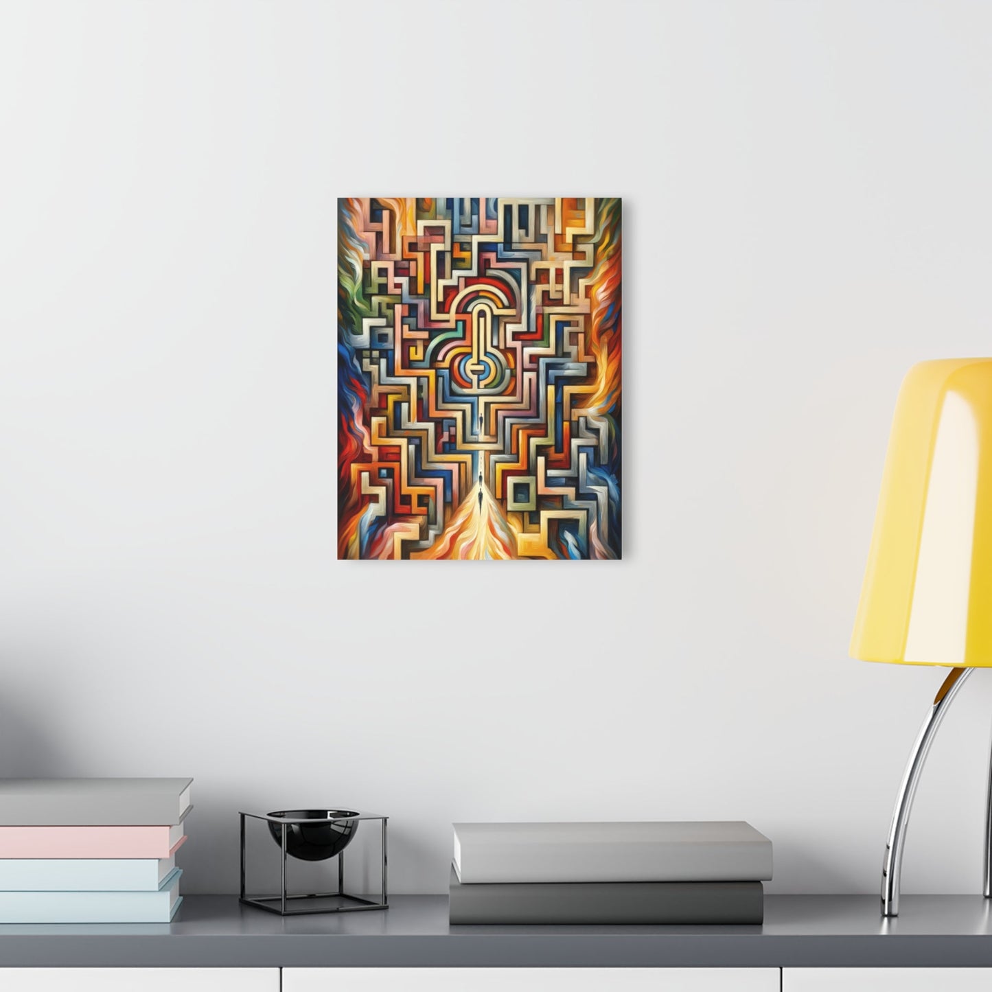 Labyrinthine Love Choices Acrylic Prints (French Cleat Hanging) - ATUH.ART