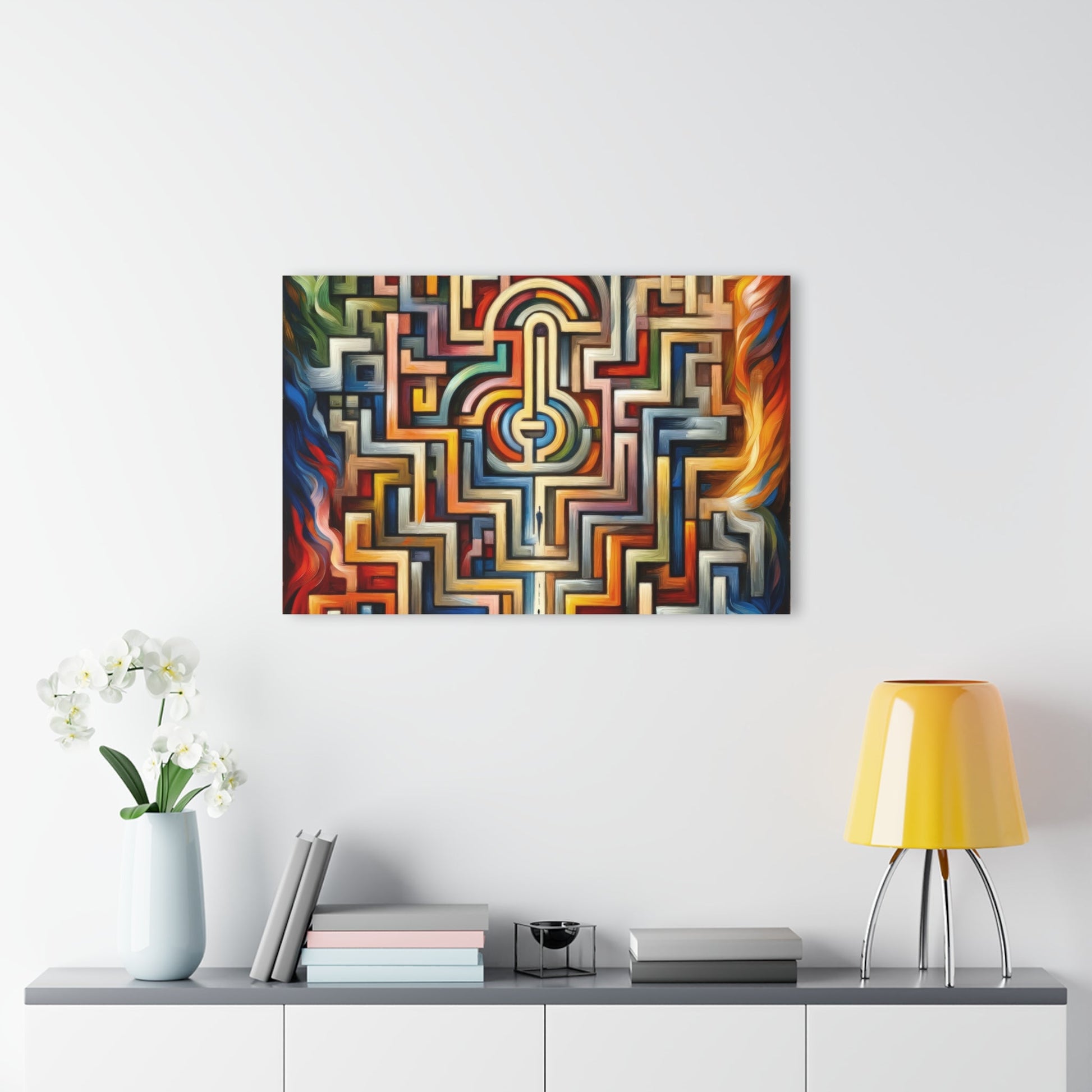 Labyrinthine Love Choices Acrylic Prints (French Cleat Hanging) - ATUH.ART
