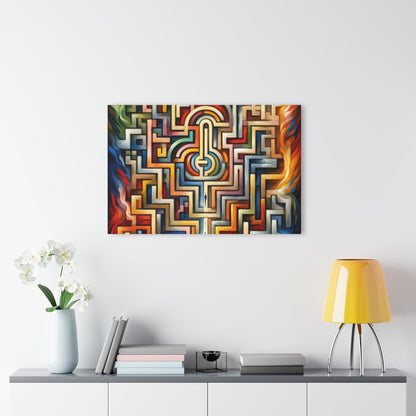 Labyrinthine Love Choices Acrylic Prints (French Cleat Hanging) - ATUH.ART