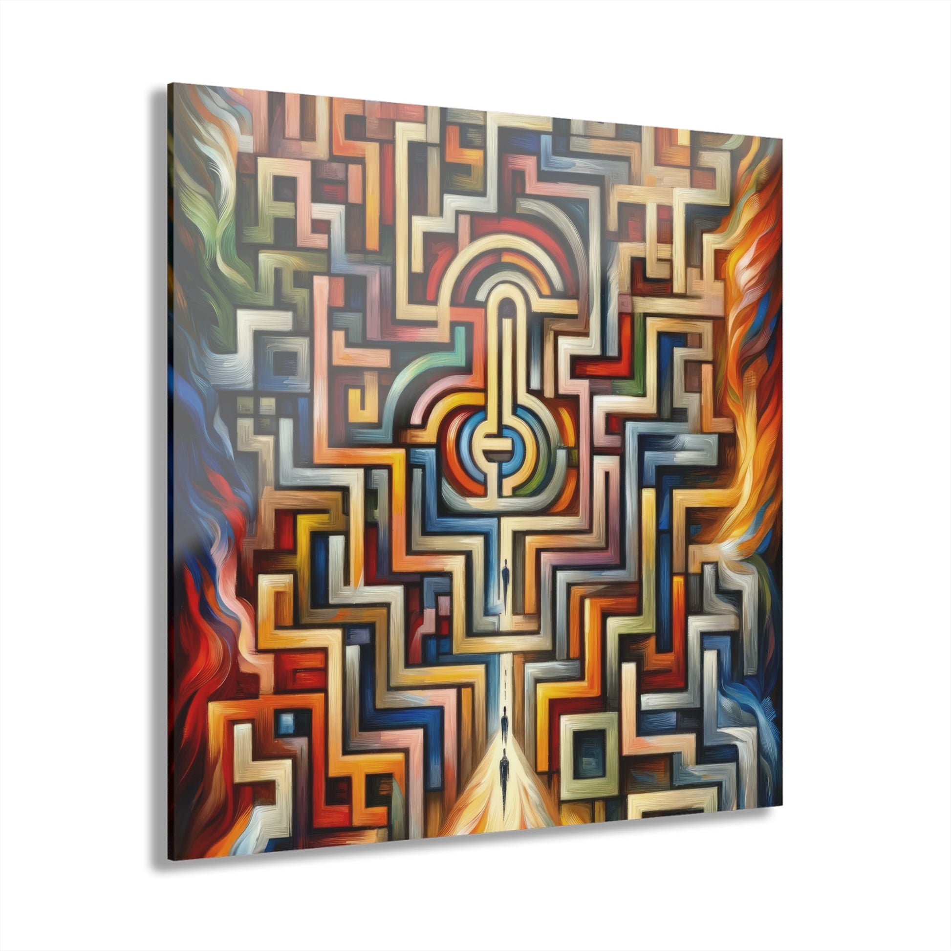 Labyrinthine Love Choices Acrylic Prints (French Cleat Hanging) - ATUH.ART