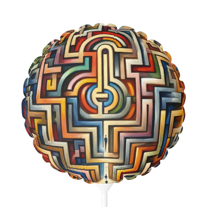 Labyrinthine Love Choices Balloon (Round and Heart-shaped), 11" - ATUH.ART