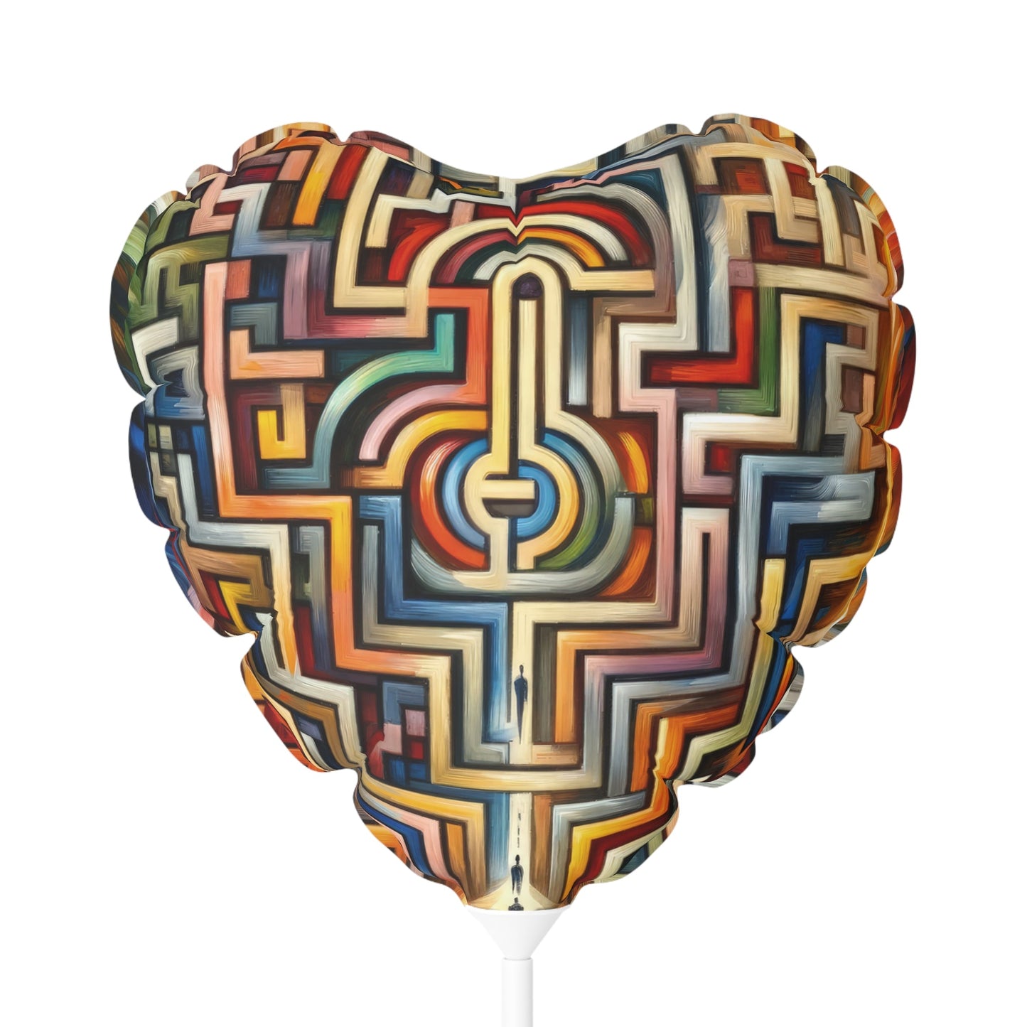 Labyrinthine Love Choices Balloon (Round and Heart-shaped), 11" - ATUH.ART