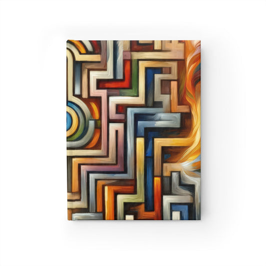 Labyrinthine Love Choices Journal - Blank - ATUH.ART