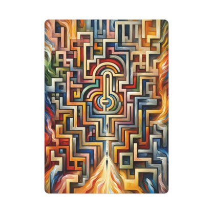 Labyrinthine Love Choices Poker Cards - ATUH.ART