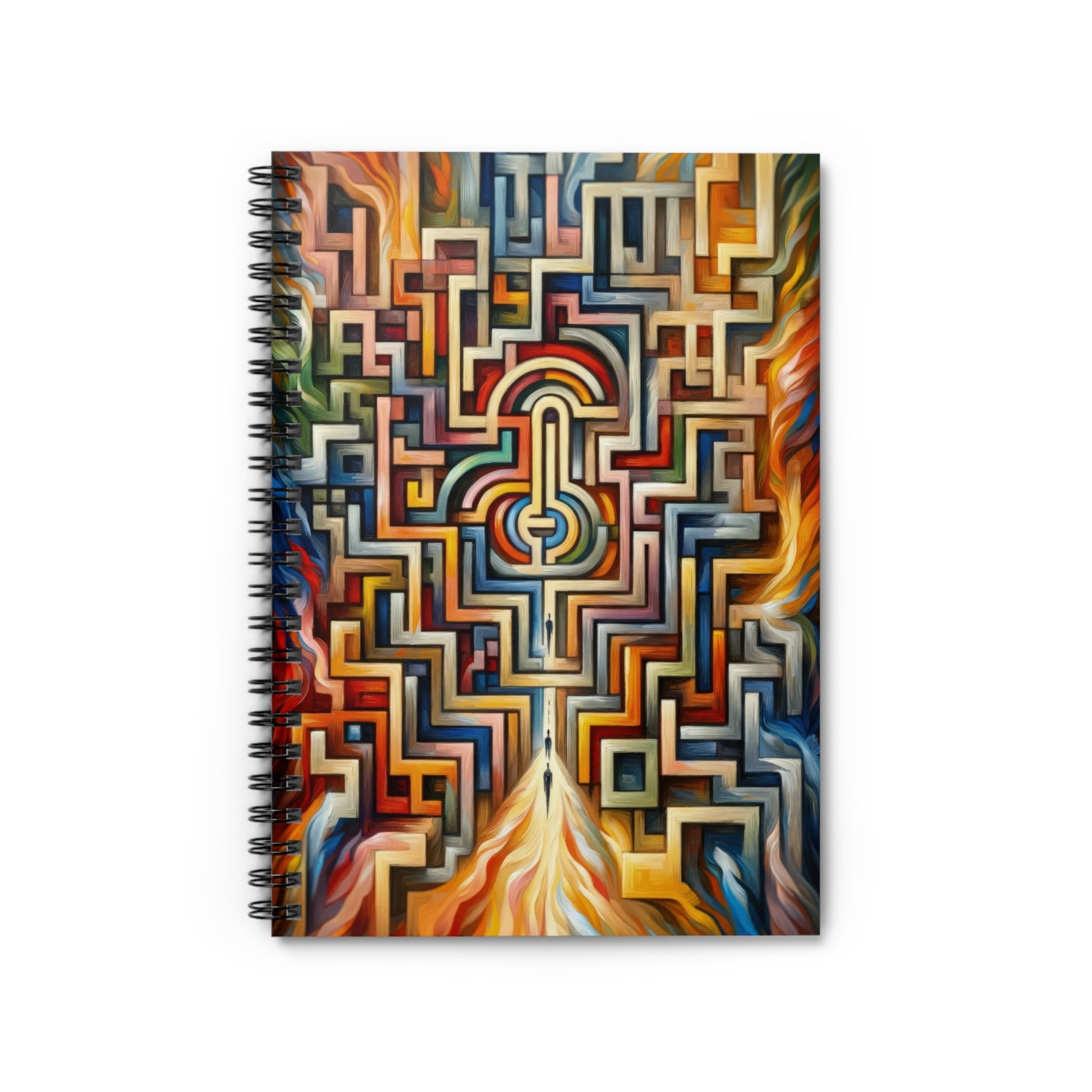 Labyrinthine Love Choices Spiral Notebook - Ruled Line - ATUH.ART