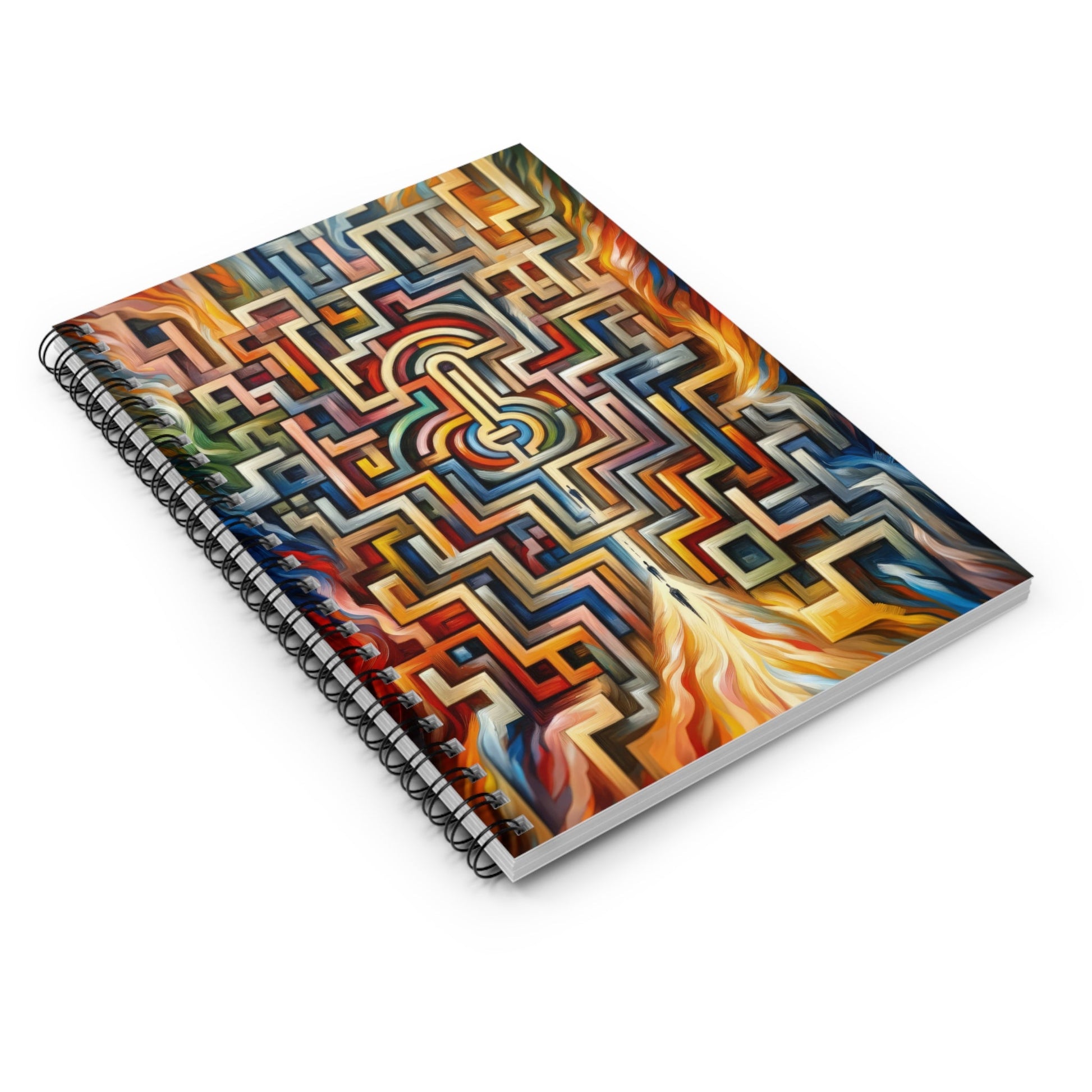 Labyrinthine Love Choices Spiral Notebook - Ruled Line - ATUH.ART