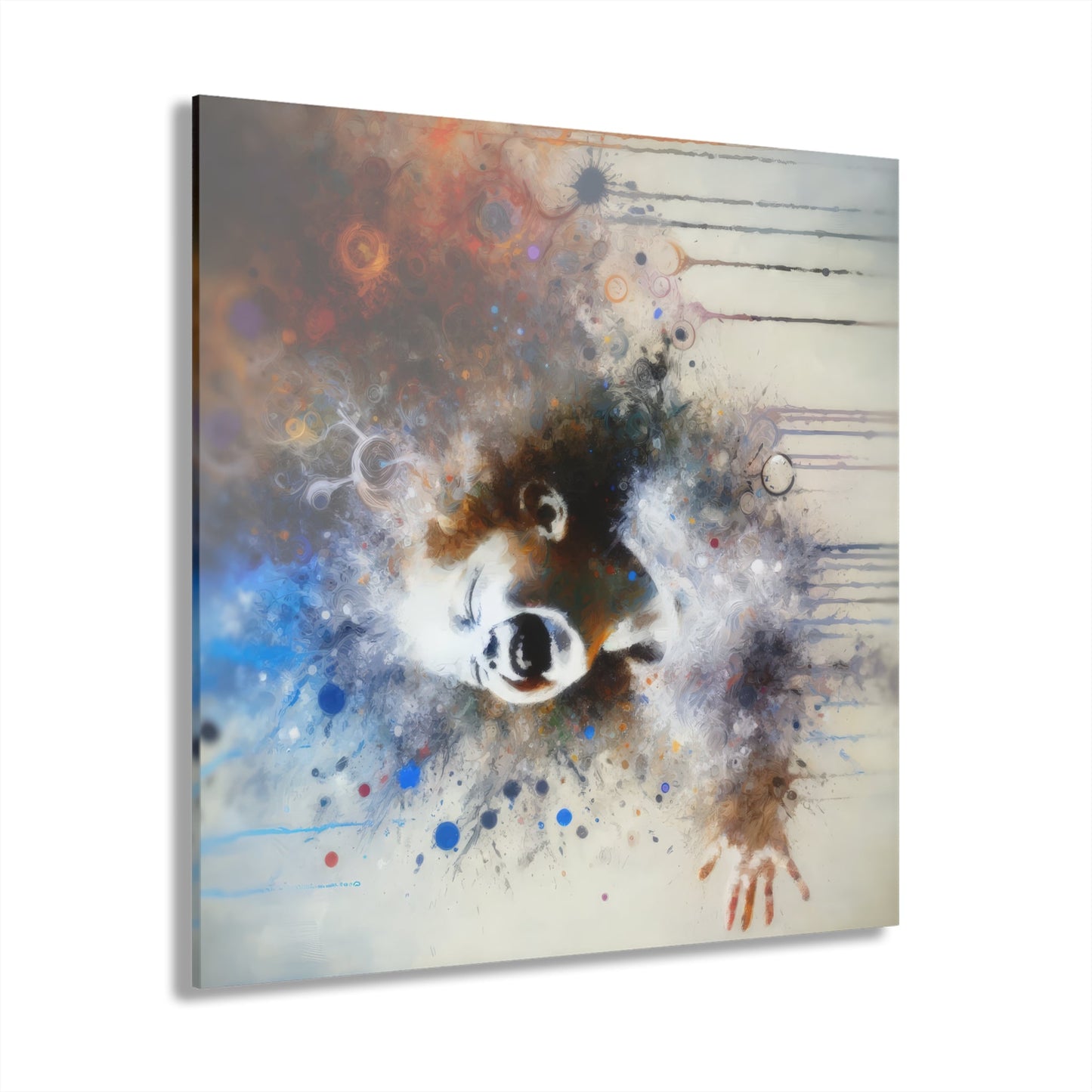 Laughter Essence Presence Acrylic Prints (French Cleat Hanging) - ATUH.ART