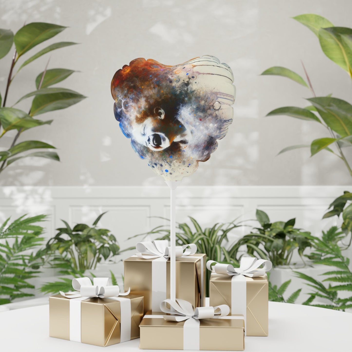 Laughter Essence Presence Balloon (Round and Heart-shaped), 11" - ATUH.ART