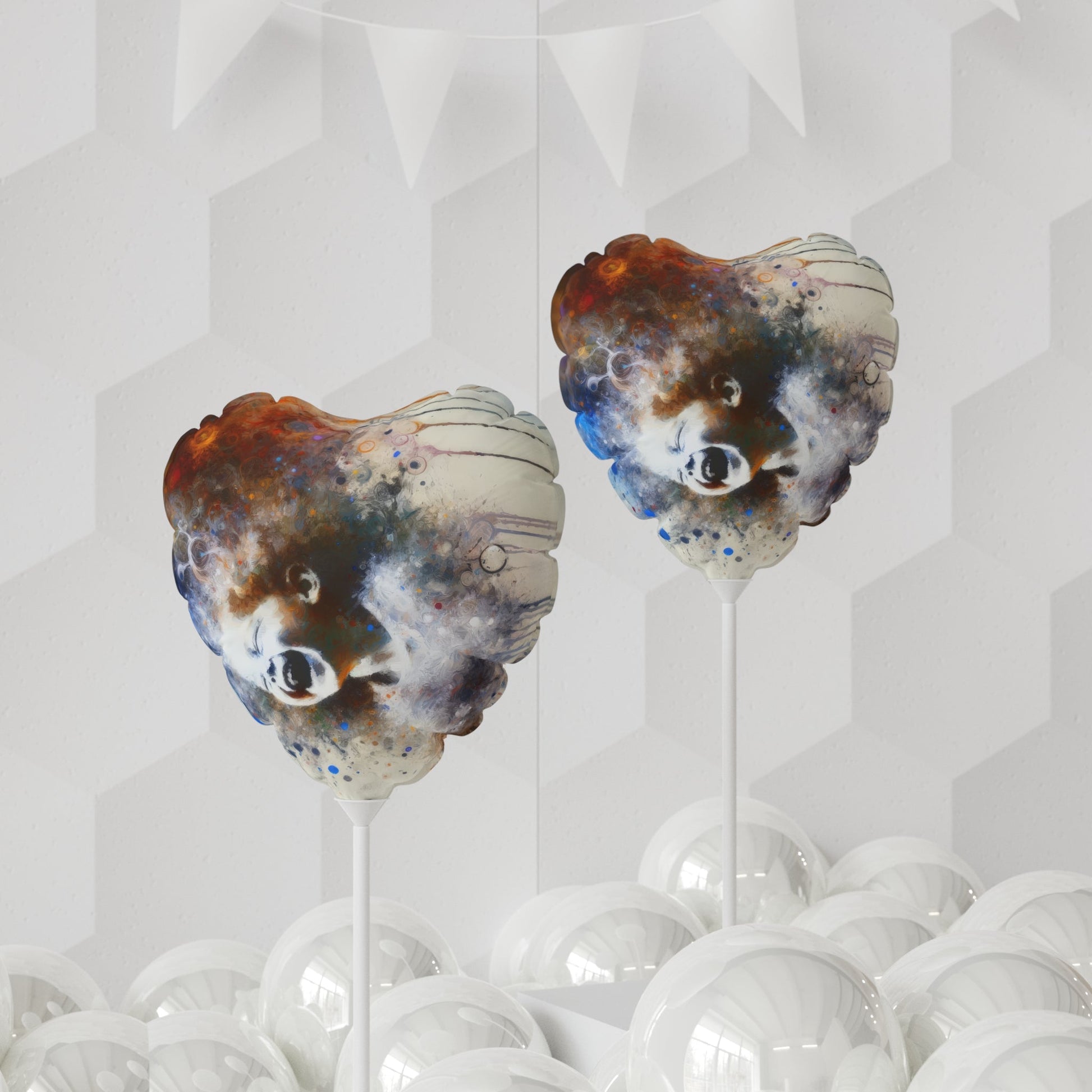 Laughter Essence Presence Balloon (Round and Heart-shaped), 11" - ATUH.ART