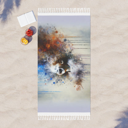 Laughter Essence Presence Boho Beach Cloth - ATUH.ART