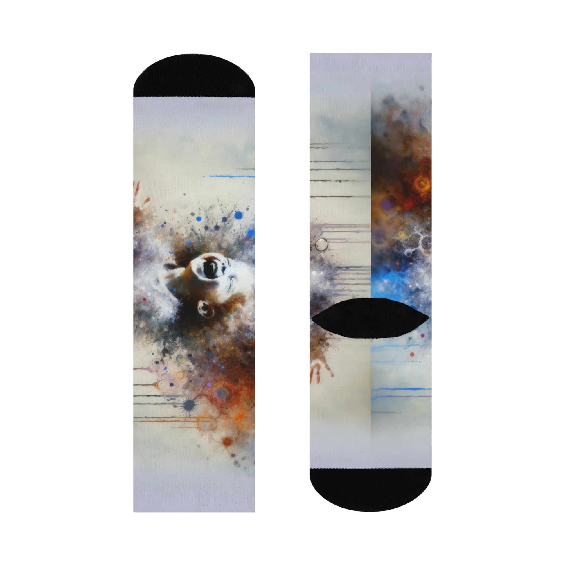 Laughter Essence Presence Cushioned Crew Socks - ATUH.ART