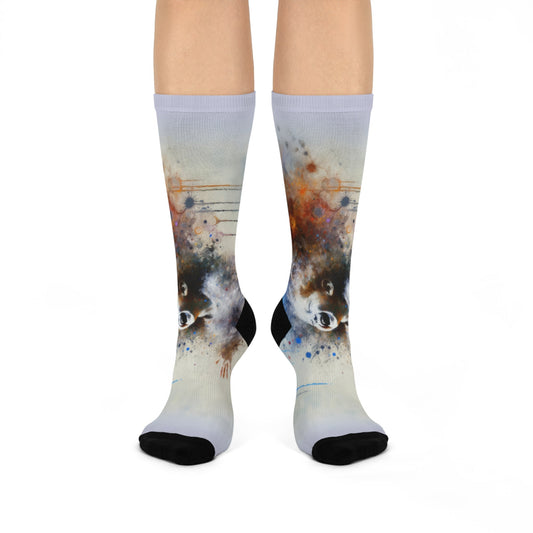 Laughter Essence Presence Cushioned Crew Socks - ATUH.ART